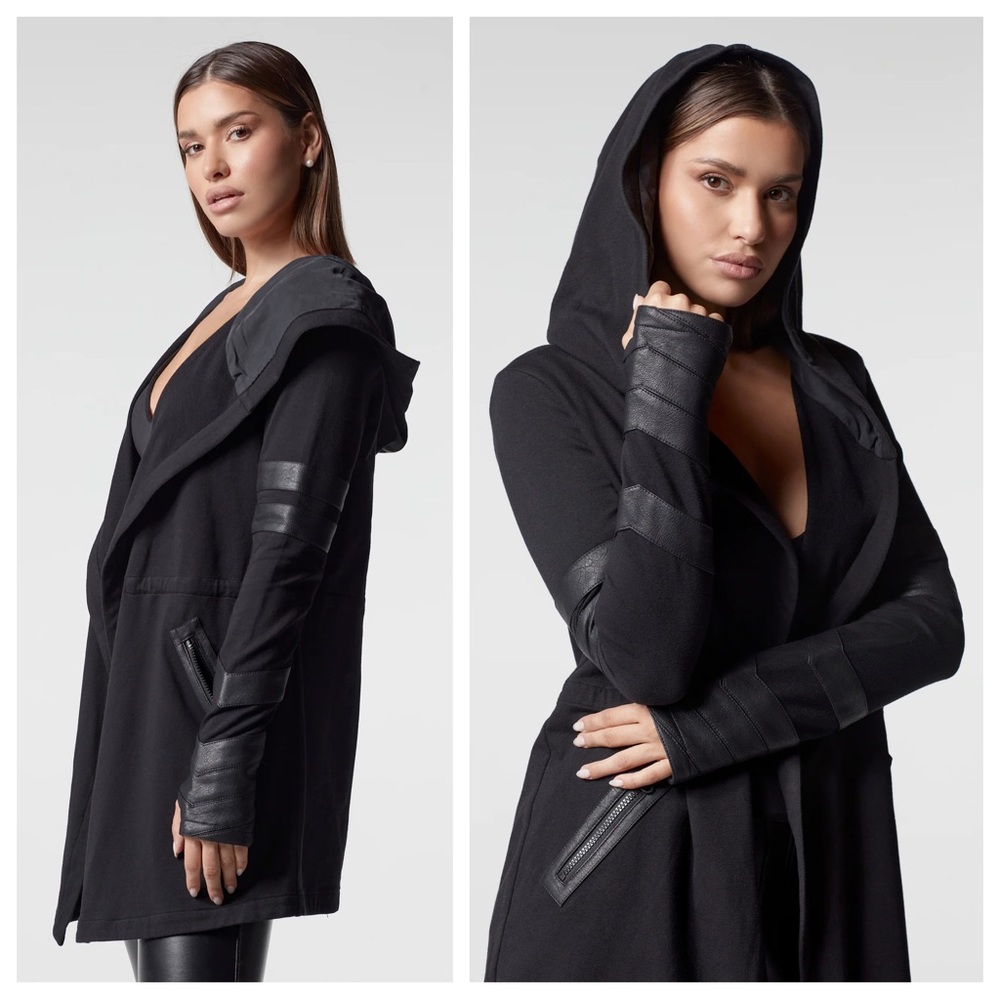 Blanc Noir "Maitri Traveler" Jacket, Black, XS, NWT